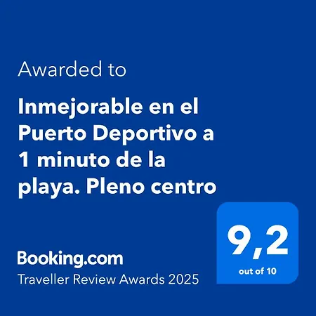 Inmejorable En El Puerto Deportivo A 1 Minuto De La Playa. Pleno Centro * 기욘